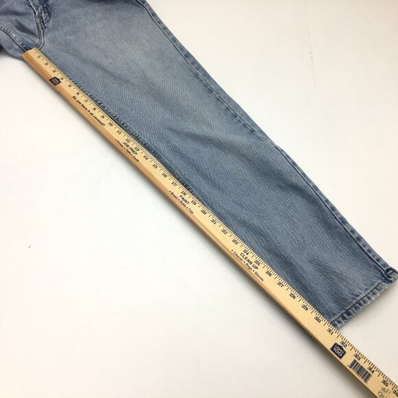 Vintage Levi's Jeans 505 Regular Fit Straight Leg Light Wash Cotton 28 x 31 READ - Picture 6 of 11